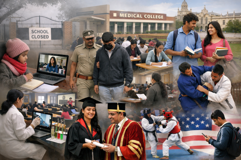 Cold Wave Closures Dominate: Digital Learning and Reforms Sustain Education Momentum