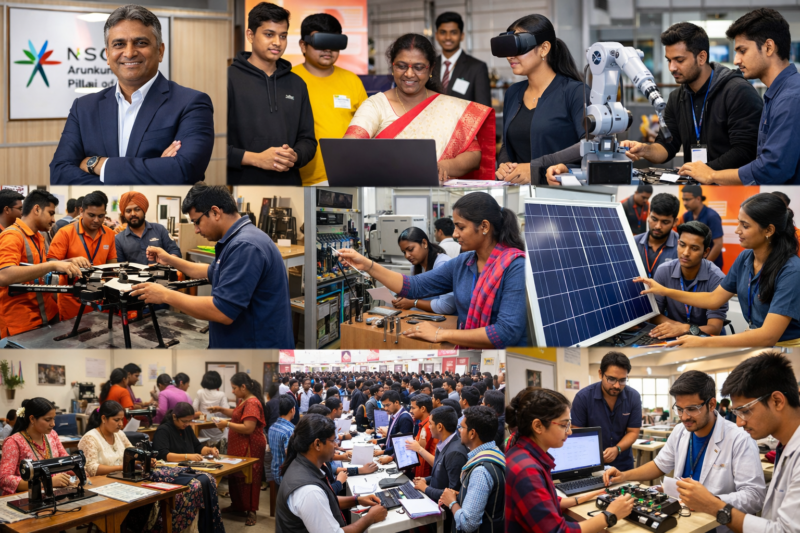 Skill Survey, New CEO, and State Reforms Propel India’s Training Revolution